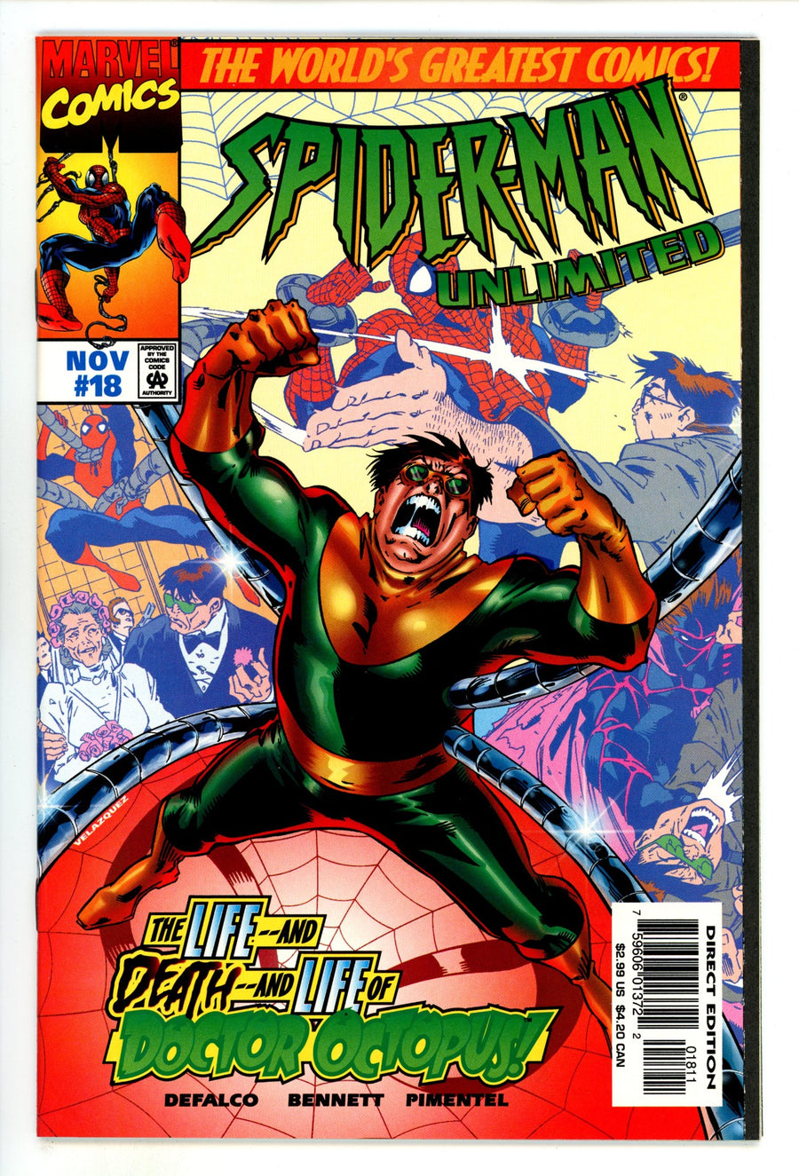 Spider-Man Unlimited Vol 1 18  High Grade  (1997)  