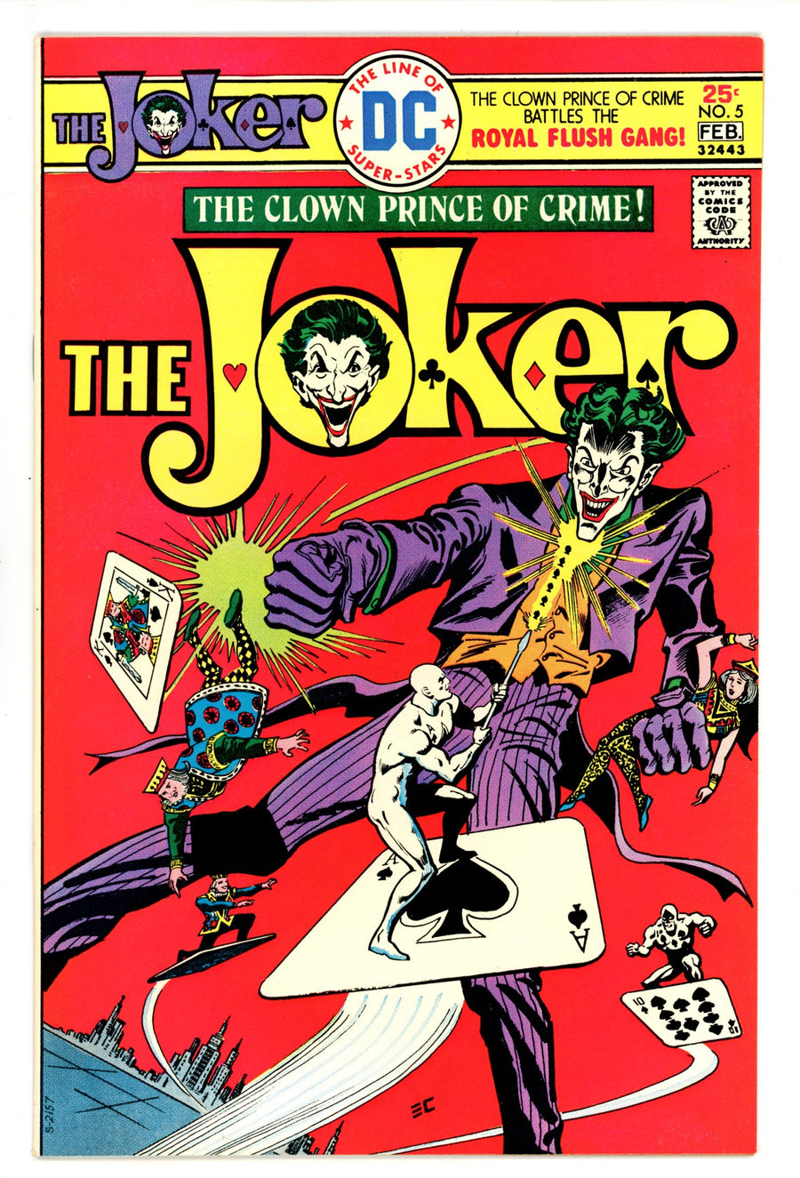 The Joker Vol 1 5 NM- (9.2) (1976) 