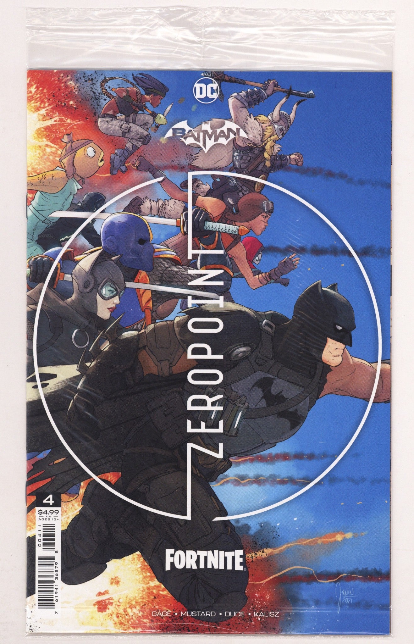 Batman / Fortnite: Zero Point   4  High Grade   (2021)     Sealed  