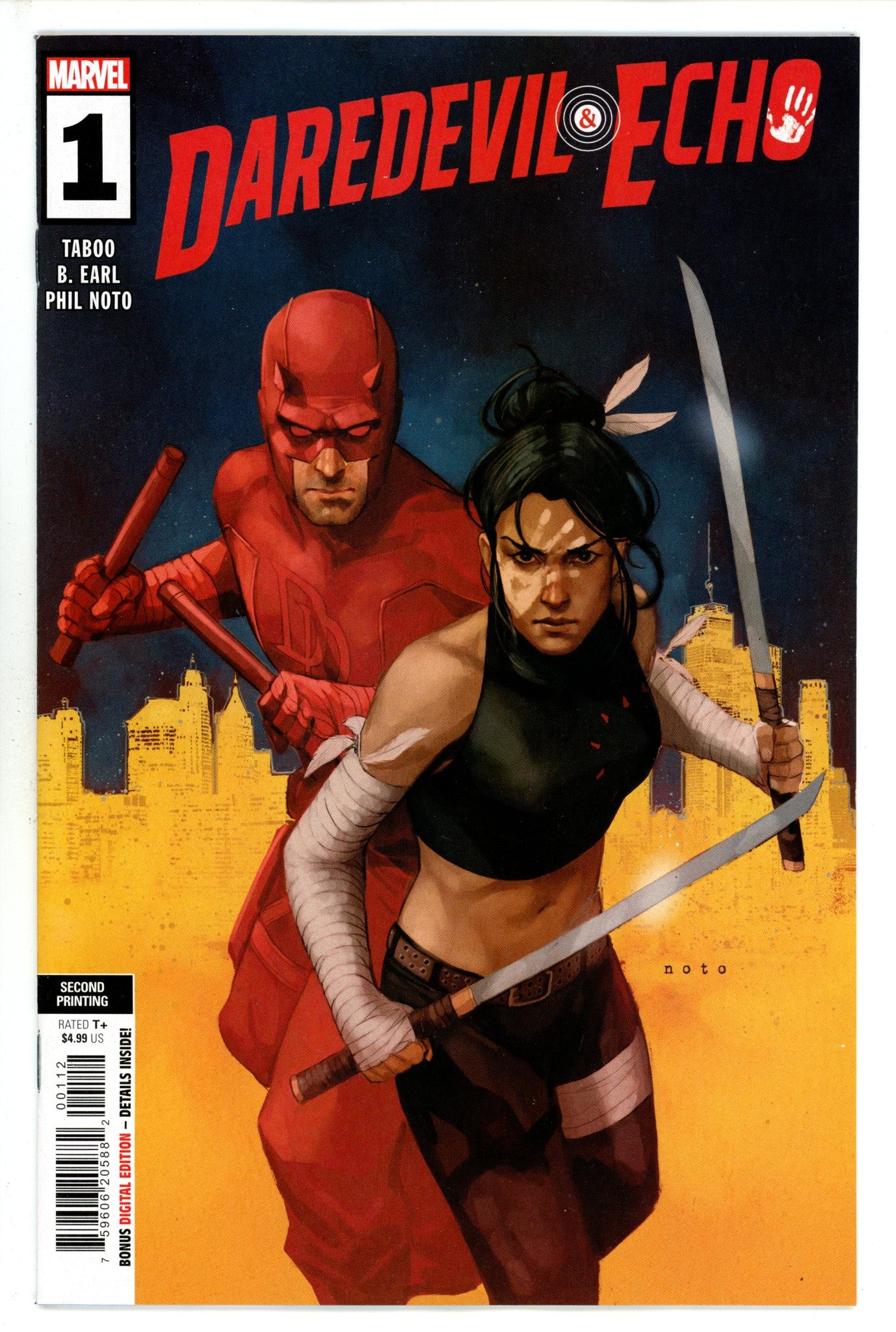 Daredevil And Echo 1 2Nd Print (2023)