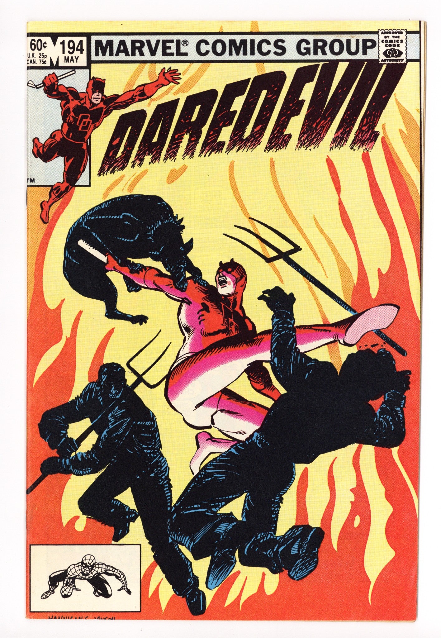 Daredevil Vol 1 194 Mid Grade (1983) 
