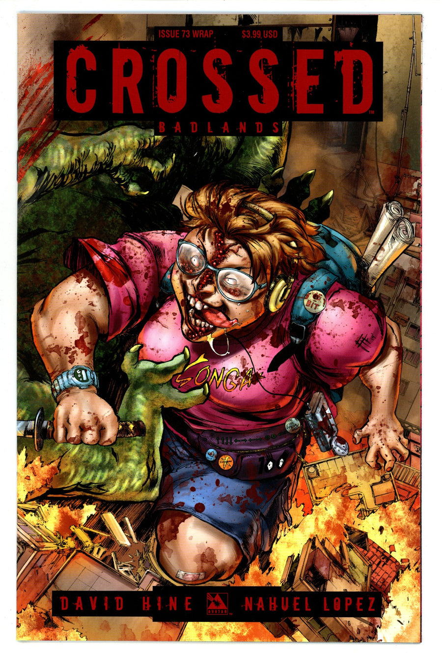 Crossed Badlands 73 High Grade (2015) Heinz Wraparound Variant 