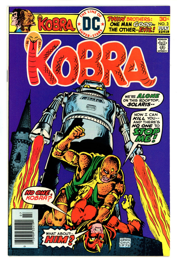 Kobra 3 VF/NM (9.0) (1976)