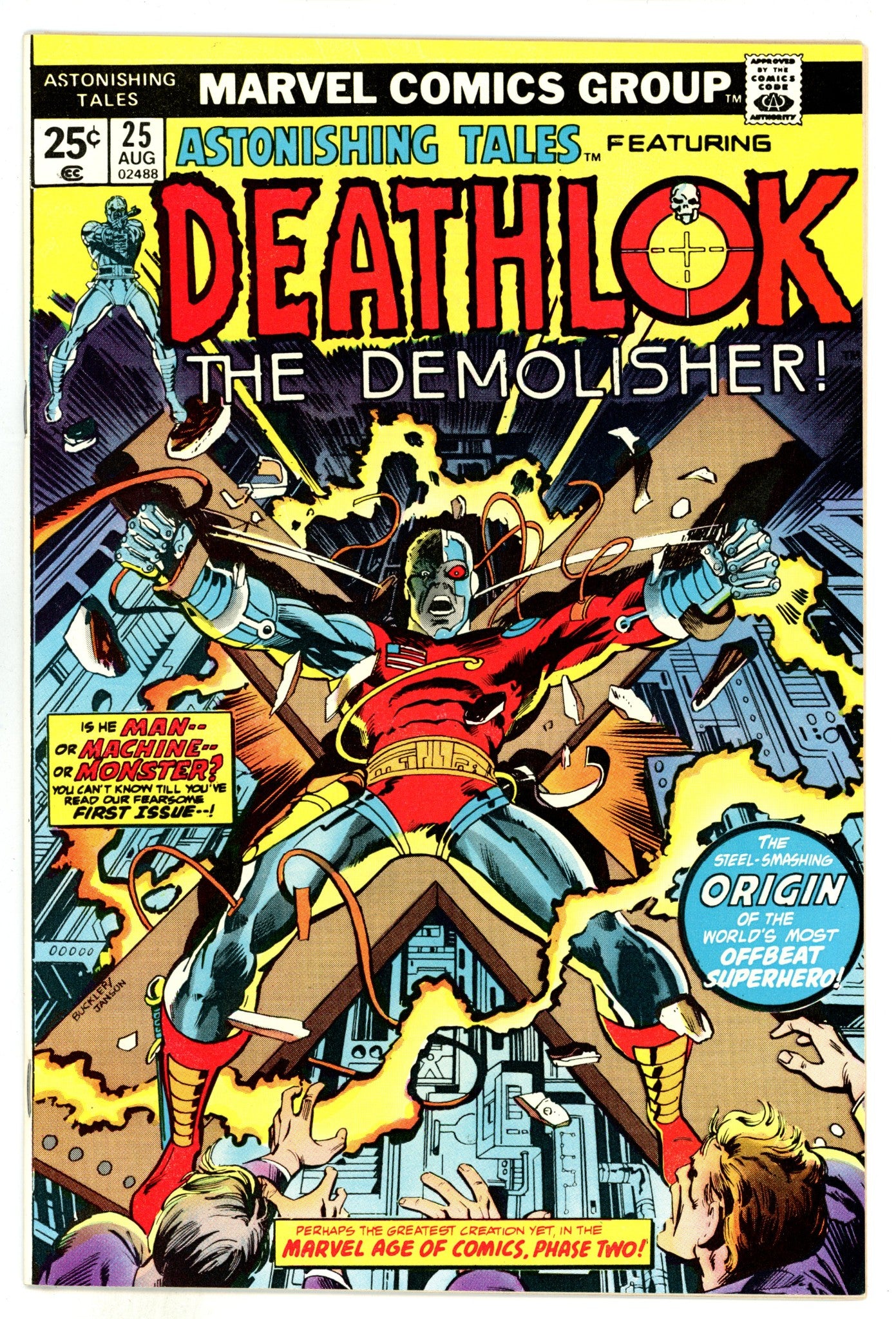 Astonishing Tales Vol 1 25 NM (9.4) (1974) 