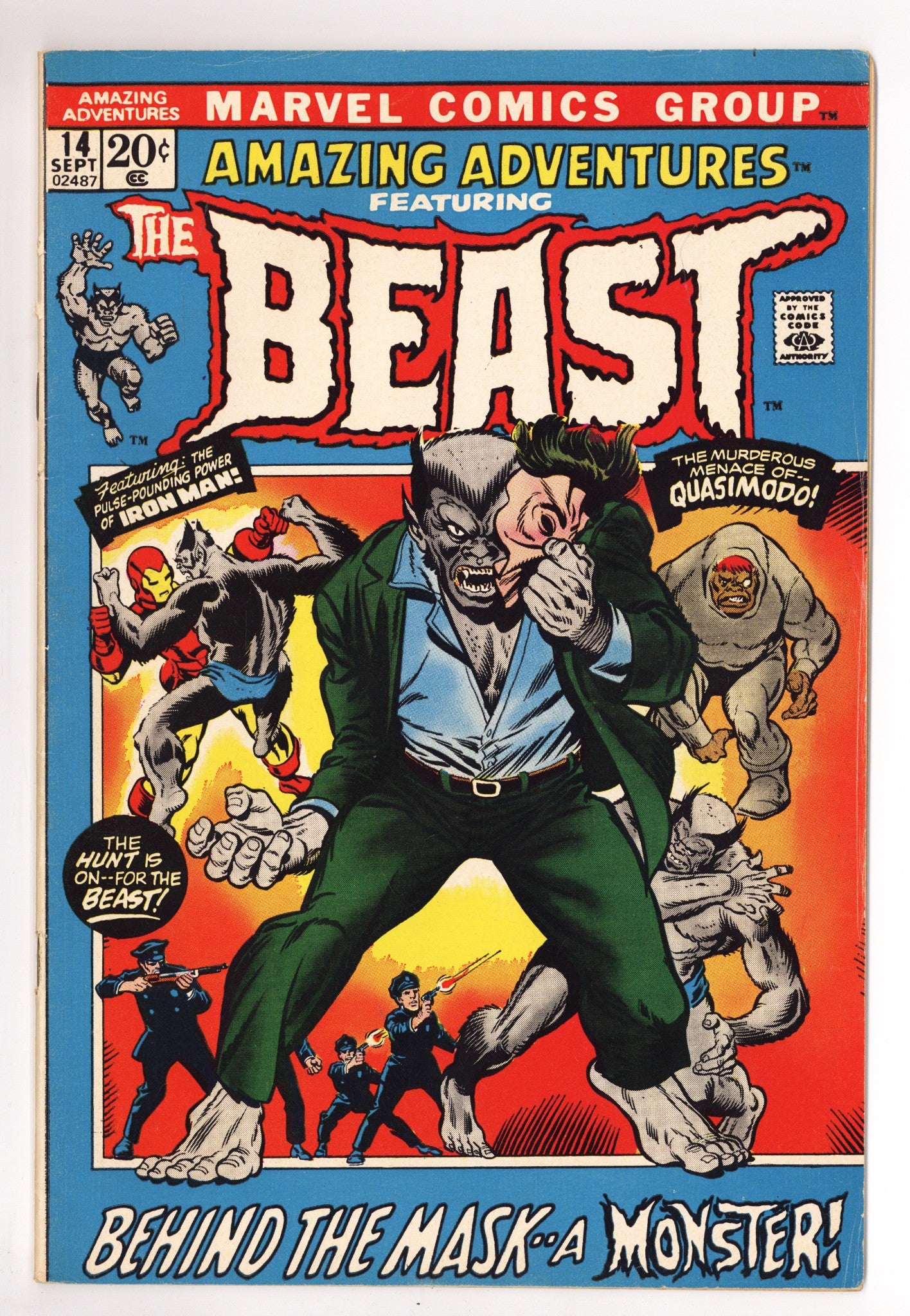 Amazing Adventures Vol 2 14 VG/FN (5.0) (1972) 