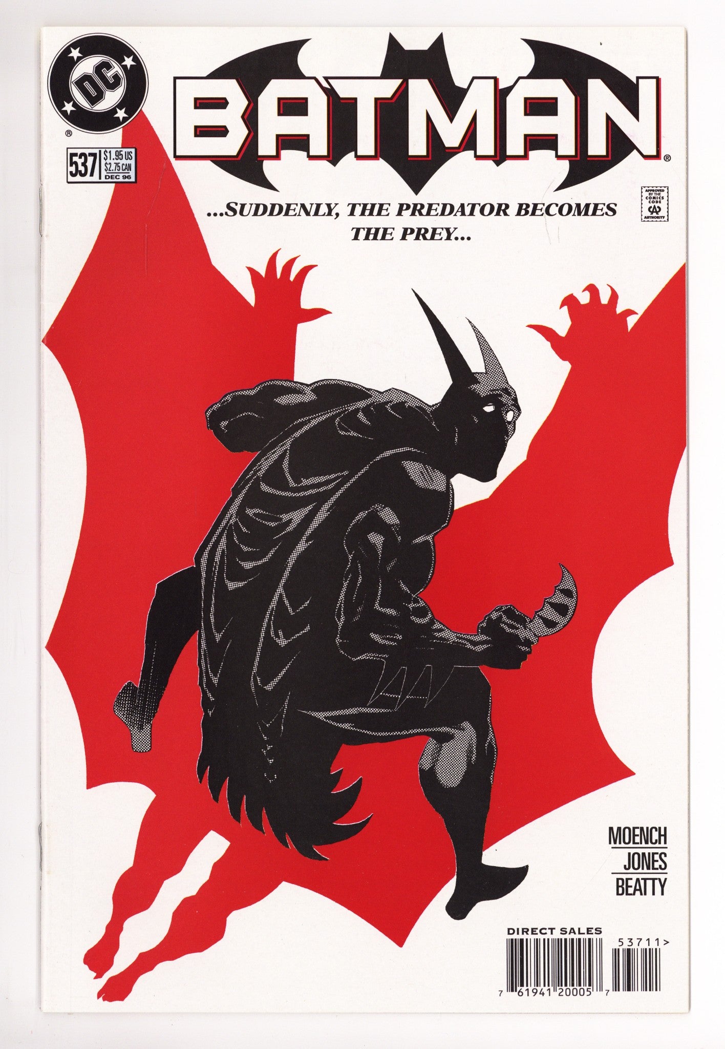 Batman Vol 1 537 Mid Grade (1996) 