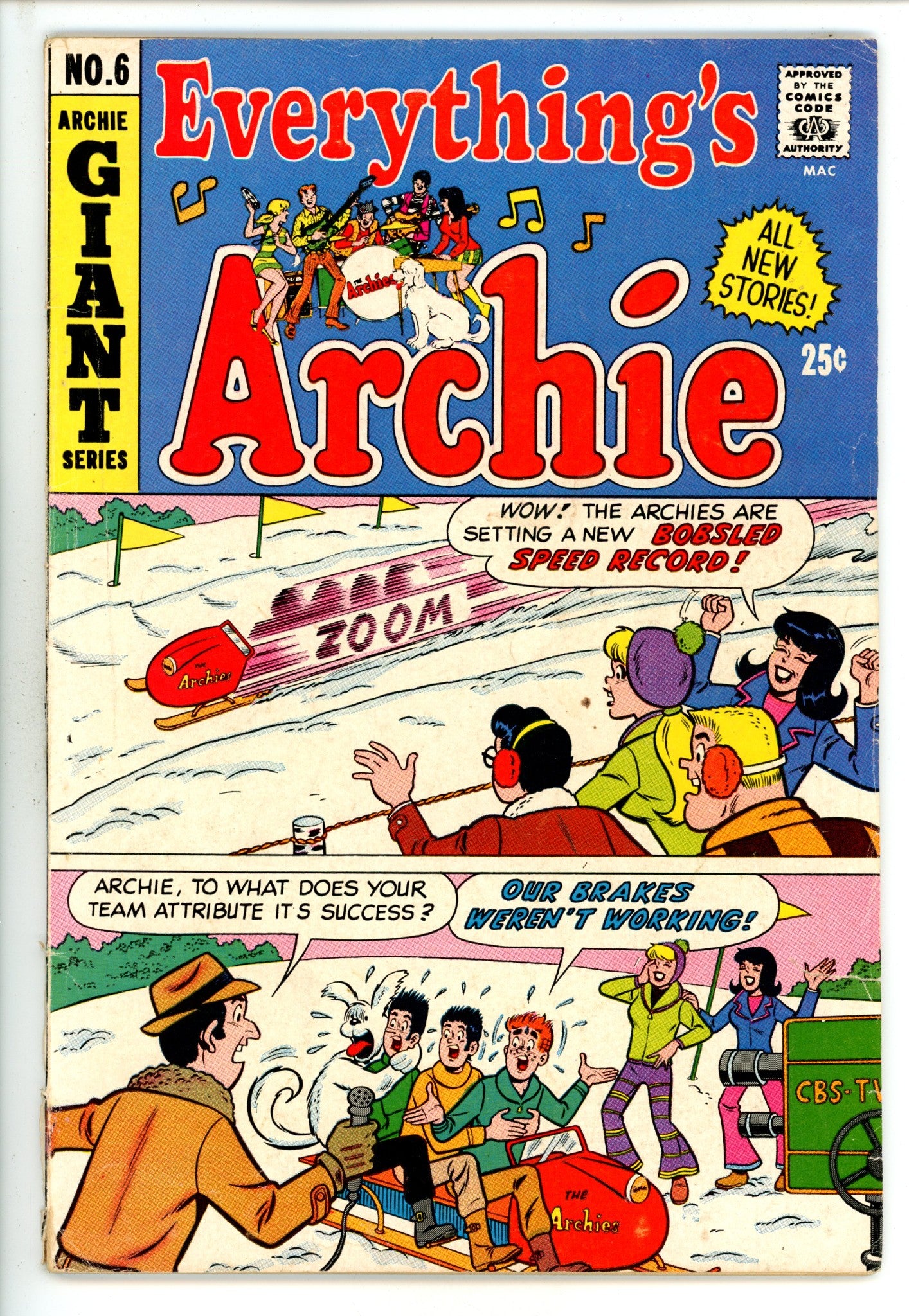 Everything's Archie 6 GD/VG (1970)
