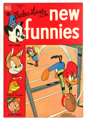 Walter Lantz New Funnies 145 VF- (7.5) (1949) Canadian Edition 