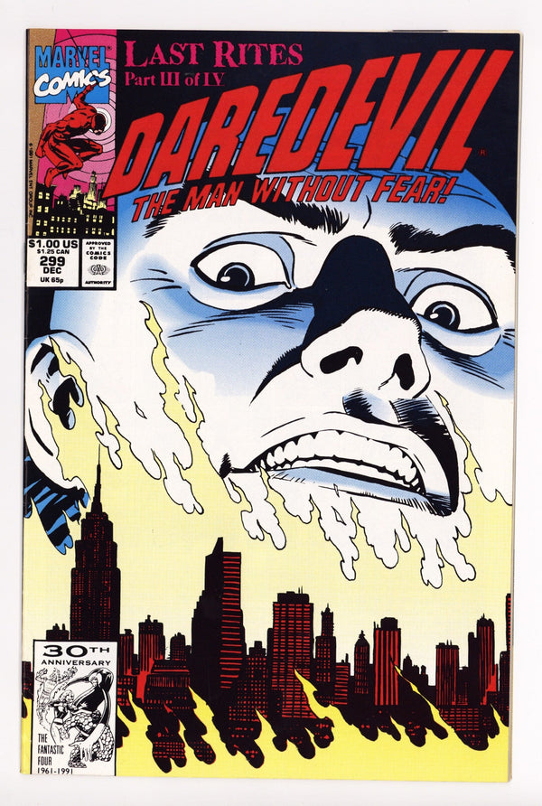 Daredevil Vol 1 299  Mid Grade   (1991)