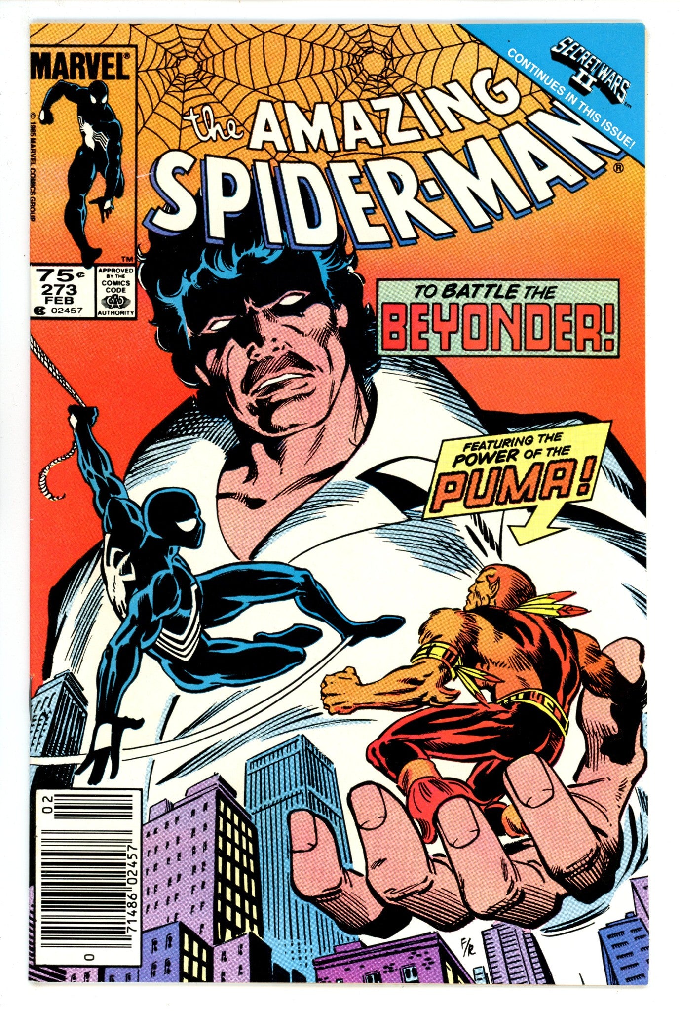 The Amazing Spider-Man Vol 1 273 VF/NM (9.0) (1986) Newsstand 