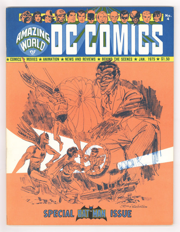 The Amazing World of DC Comics 4 VF- (7.5) (1975)