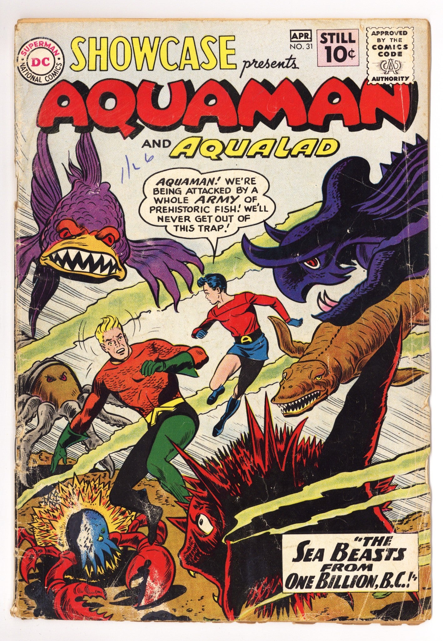 Showcase 31 FR (1.0) Cover Detached Extra Staples Colour Touch (1961) 