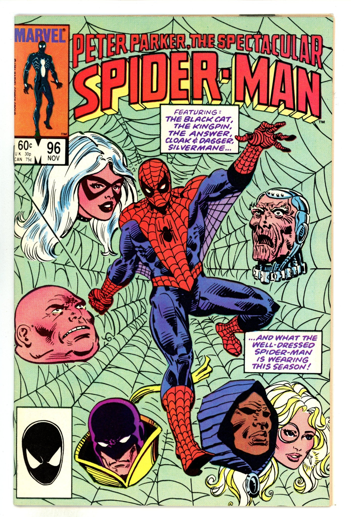 The Spectacular Spider-Man Vol 1 96 VF (8.0) (1984) 