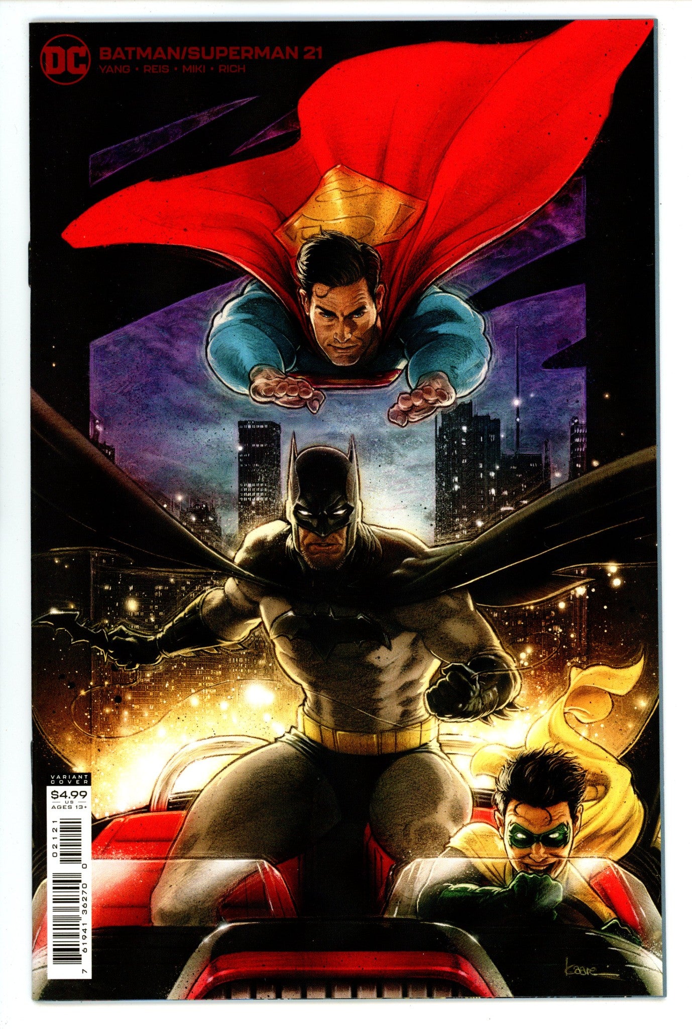 Batman / Superman Vol 2 21 High Grade (2021) Andrews Variant 