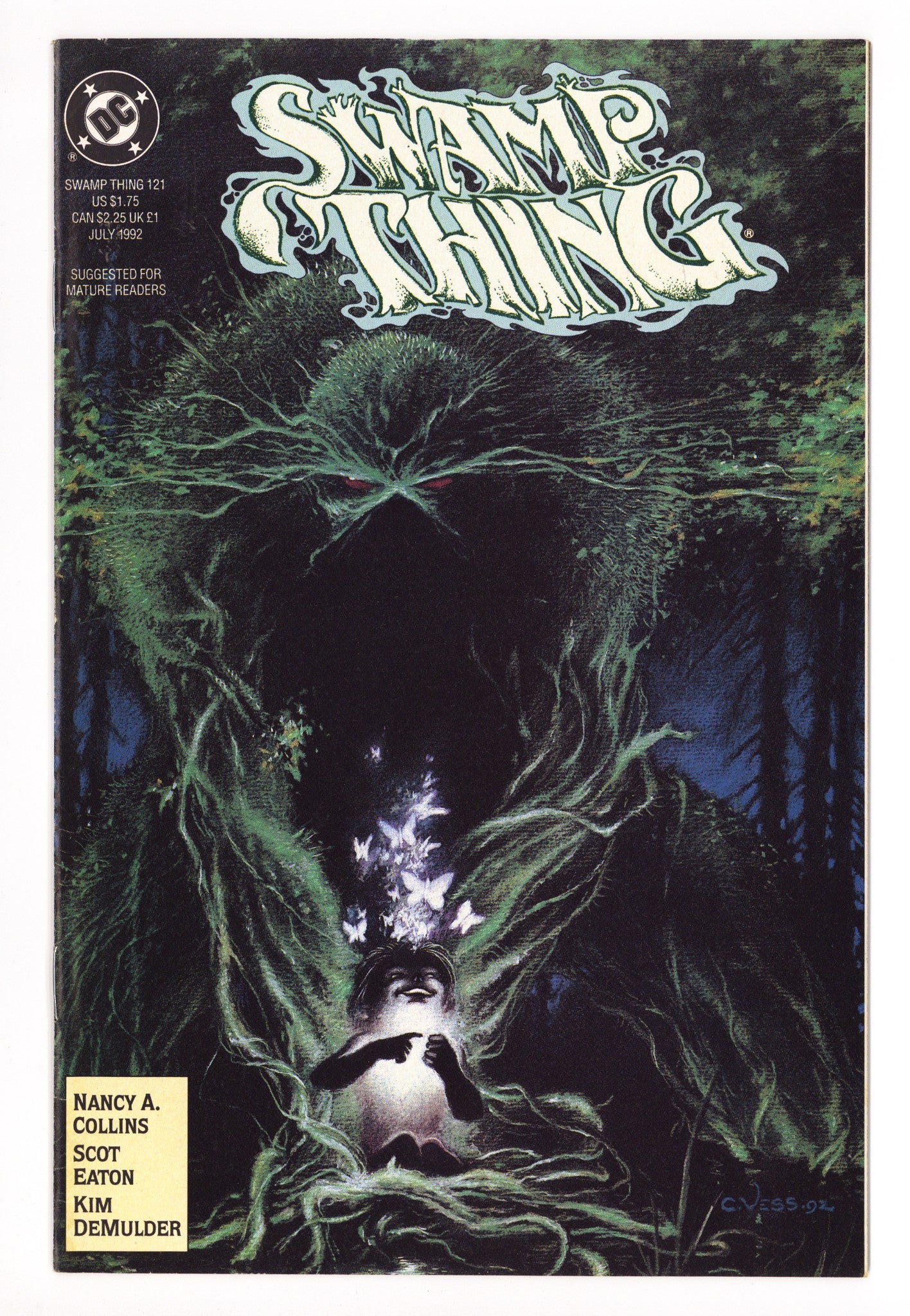 Swamp Thing Vol 2 121 Mid Grade (1992) 