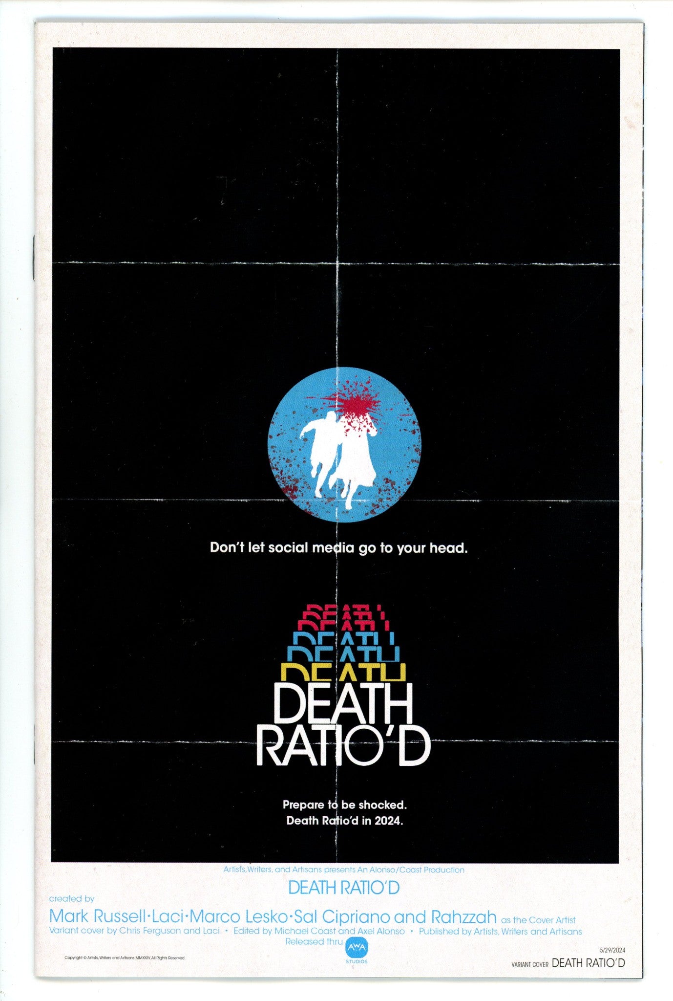 Death Ratiod 1 Ferguson Variant (2024)