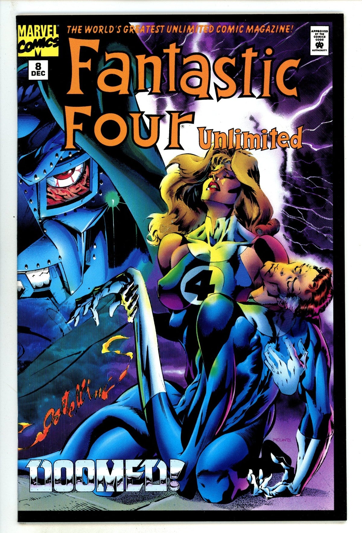 Fantastic Four Unlimited Vol 1 8  High Grade   (1994)