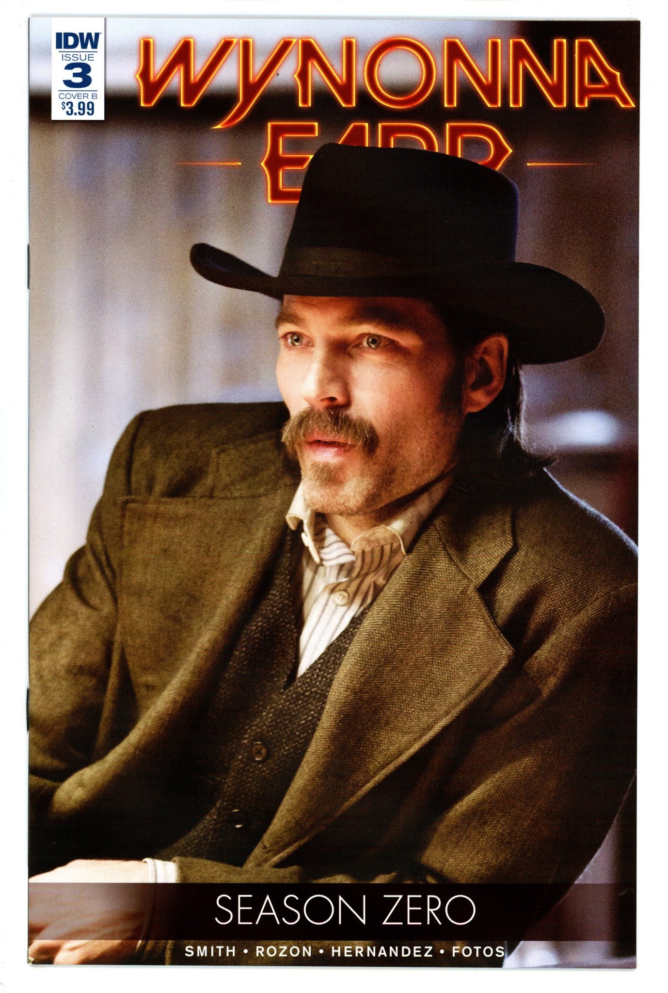 Wynonna Earp Season Zero 3 VF/NM (9.0) (2017) Photo Variant 