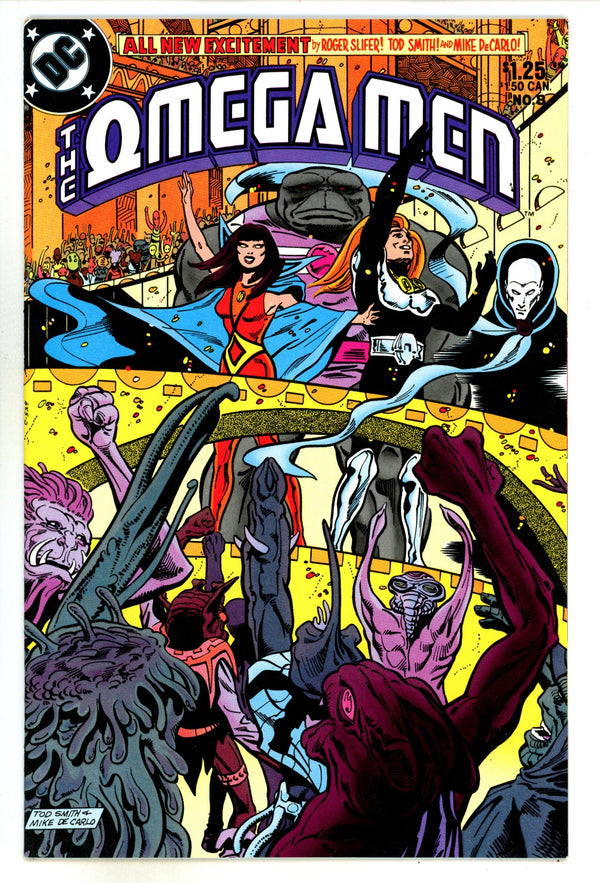 The Omega Men Vol 1 8 High Grade (1983)