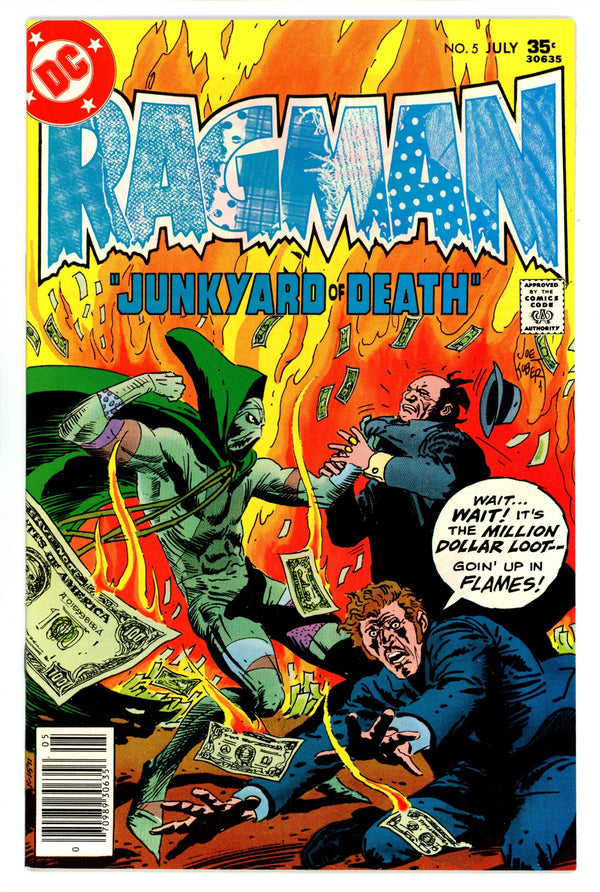 Ragman Vol 1 5 NM (9.4) (1977)