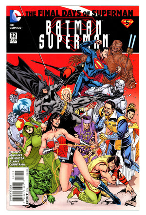 Batman / Superman Vol 1 32 Mid Grade (2016) 2nd Print