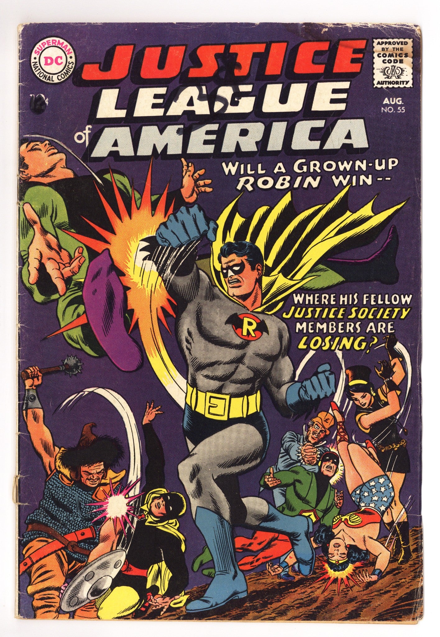 Justice League of America Vol 1 55 GD/VG (3.0) (1967) 