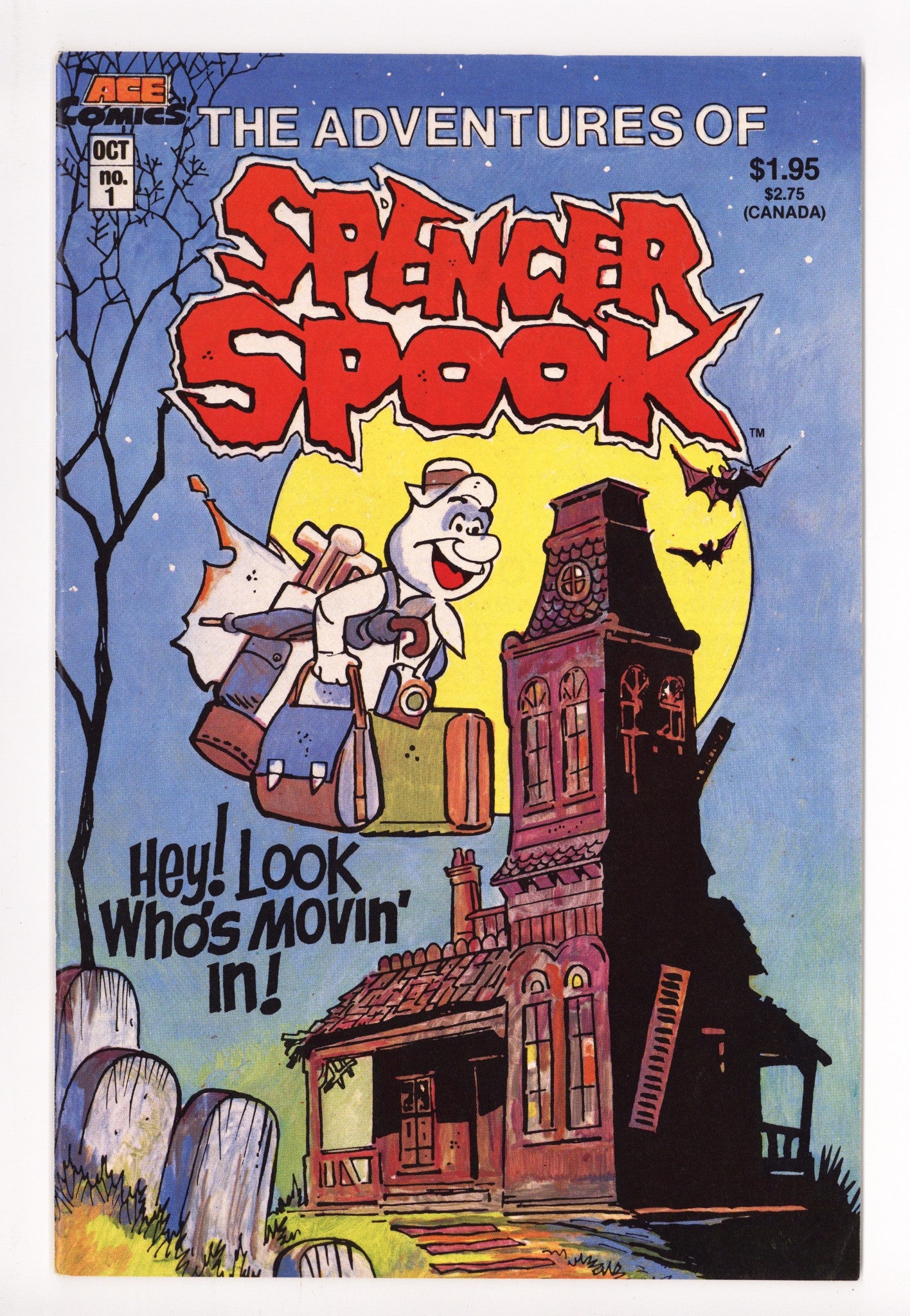 The Adventures of Spencer Spook 1 Mid Grade (1986) 