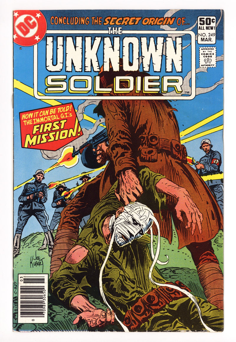 Unknown Soldier Vol 1 249 Low Grade (1981) Newsstand 