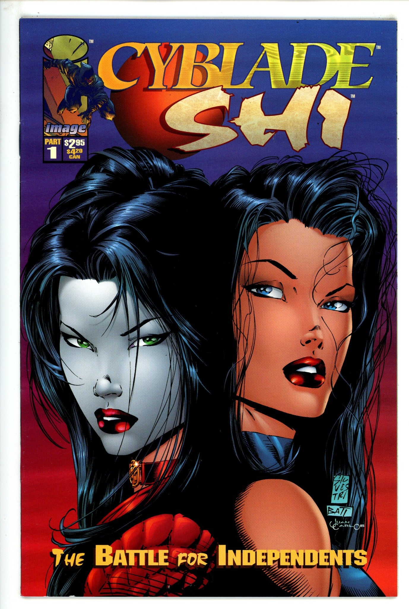 Cyblade / Shi: The Battle for Independents 1 VF- (1995)