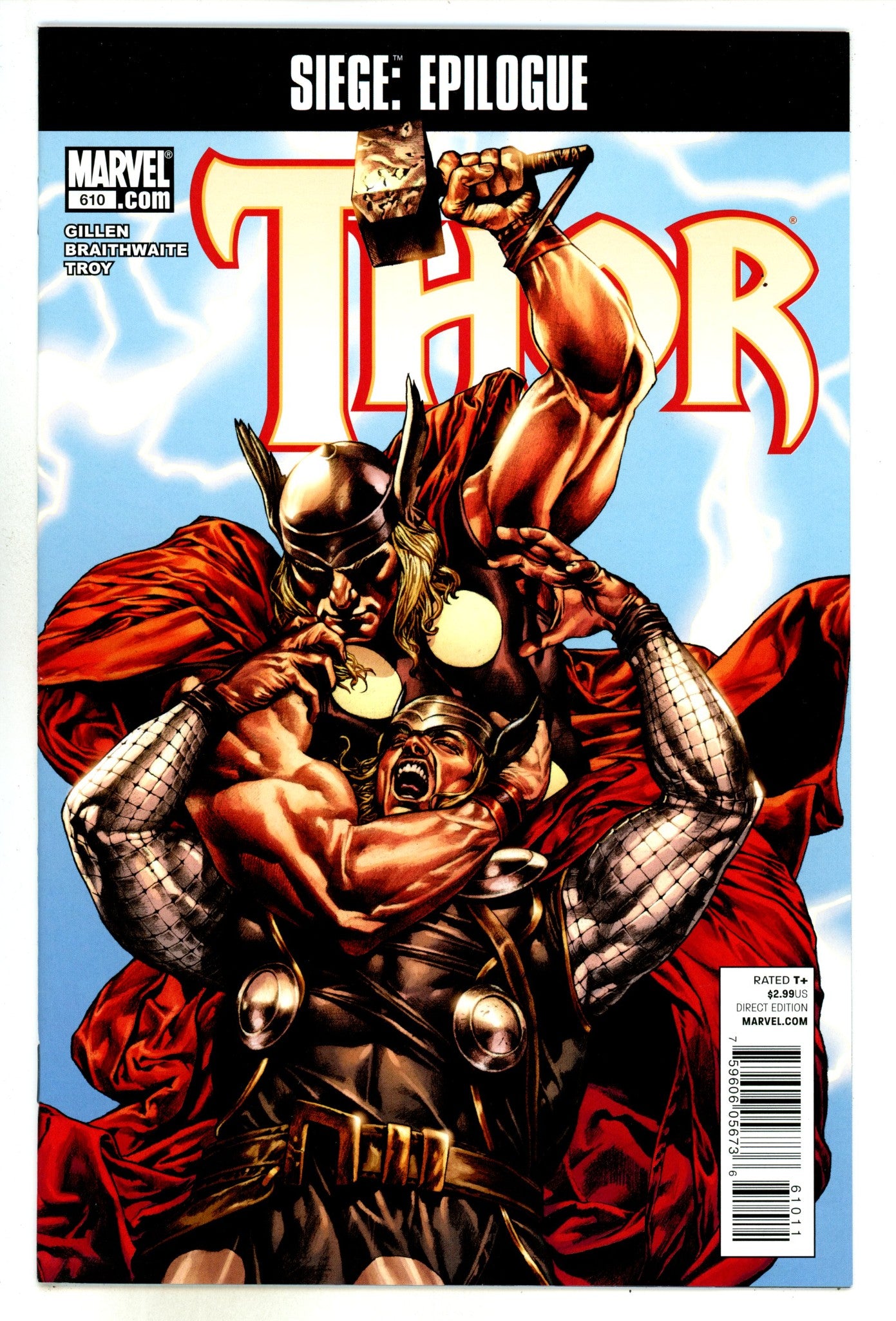 Thor Vol 3 610 High Grade (2010) 