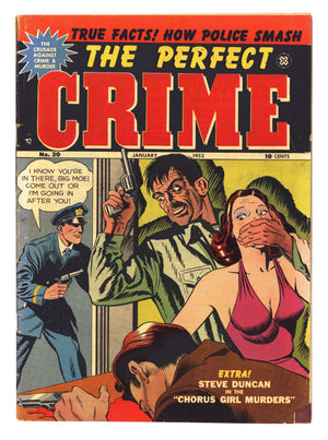 The Perfect Crime 20 FN- (5.5) Colour Touch (1952) 