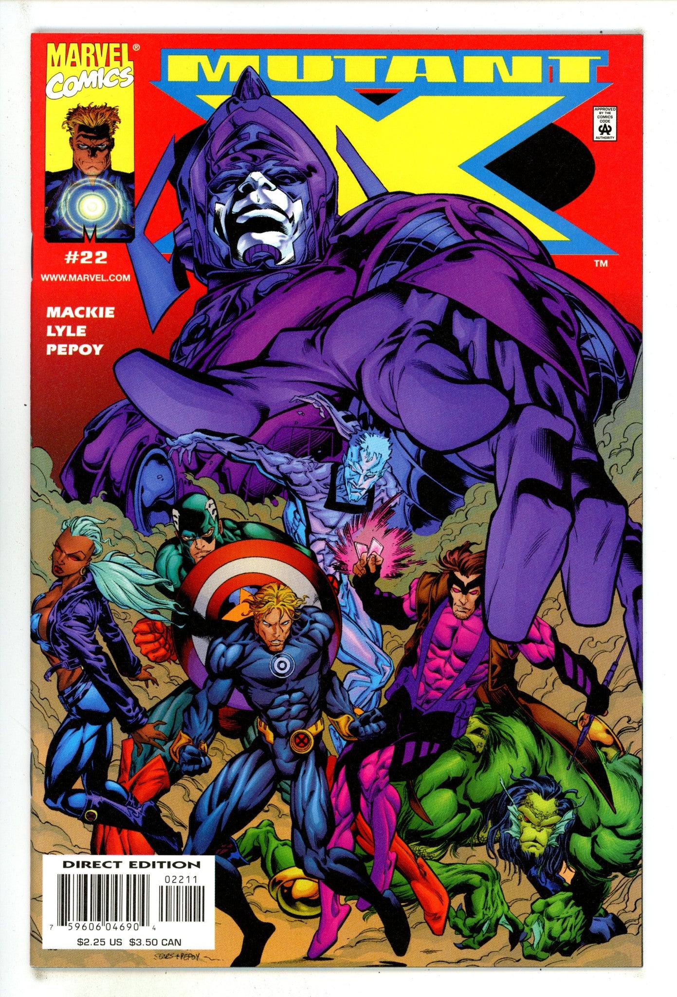 Mutant X 22 High Grade (2000) 
