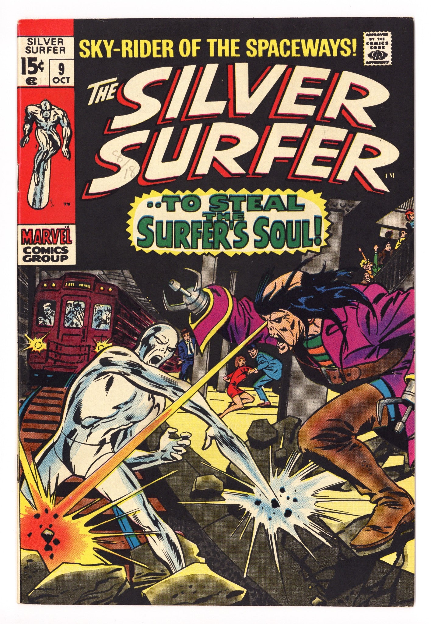 The Silver Surfer Vol 1 9 VF/NM (9.0) (1969) 
