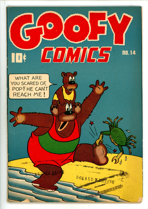Goofy Comics 14 VG/FN (5.0) (1946)