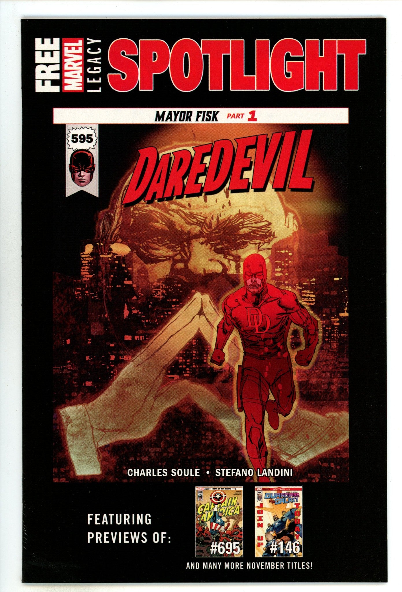 Marvel Legacy Previews Spotlight 3 High Grade (2018) 