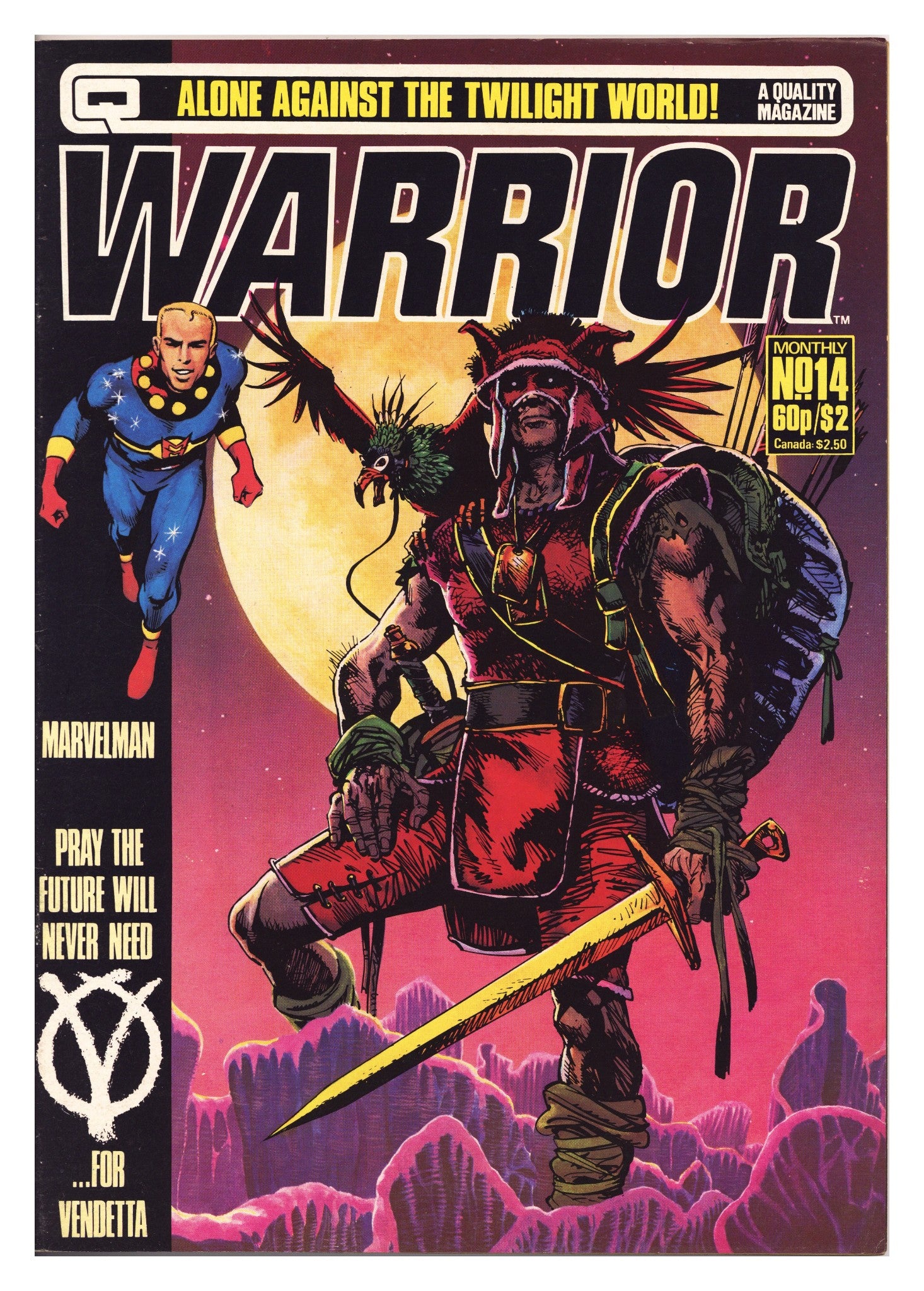 Warrior 14 FN/VF (7.0) (1983) 