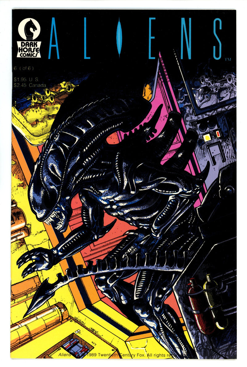 Aliens Vol 1 6 VF+ (8.5) (1989) 
