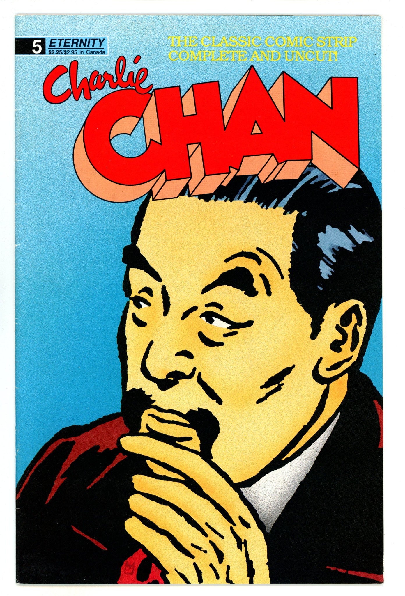 Charlie Chan 5 Mid Grade (1989) 