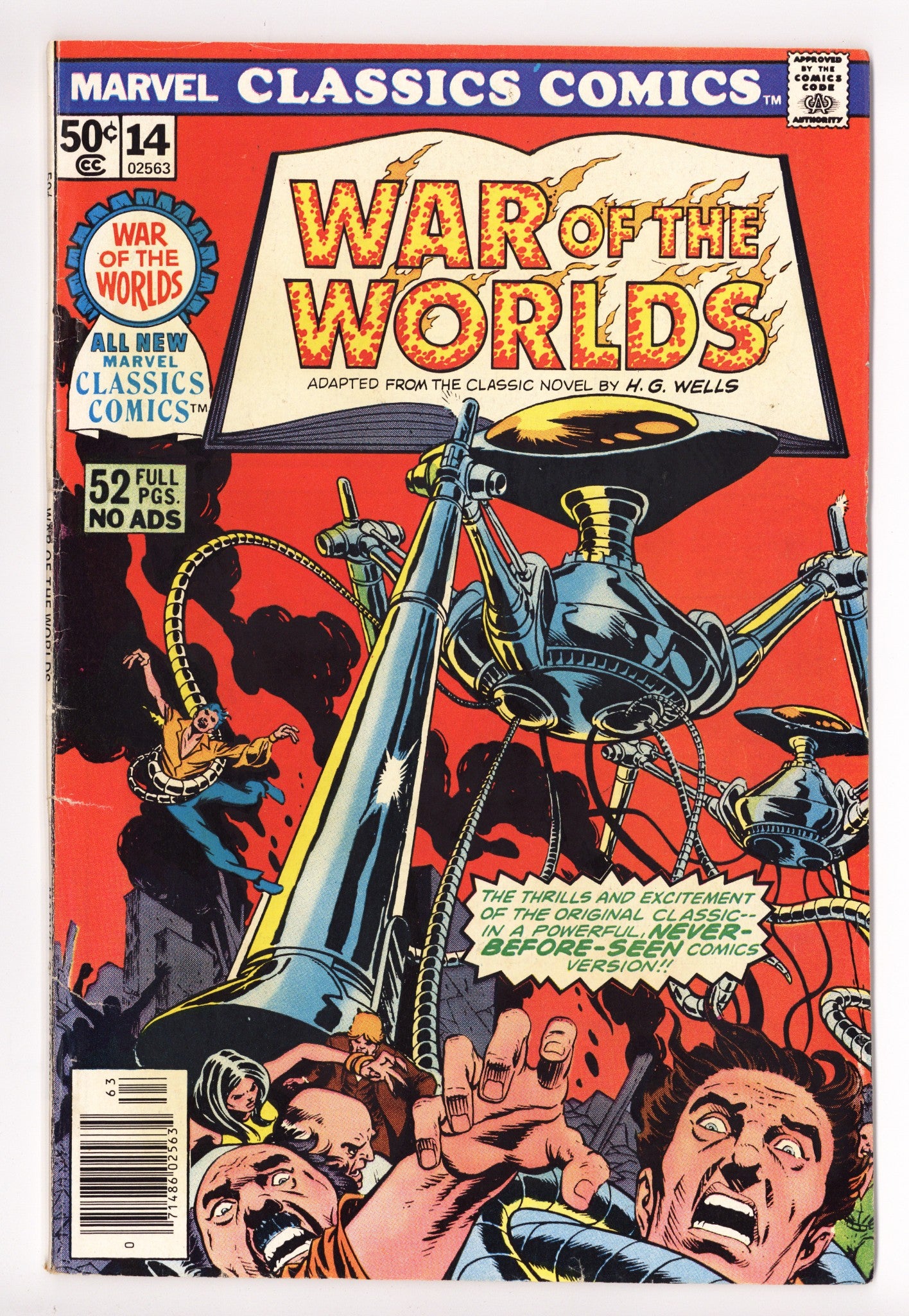 Marvel Classics Comics 14 Low Grade (1976) 