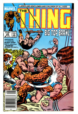 The Thing Vol 1 26 NM- (9.2) (1985) Canadian Price Variant