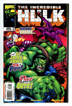 The Incredible Hulk Vol 1 470  High Grade   (1998)