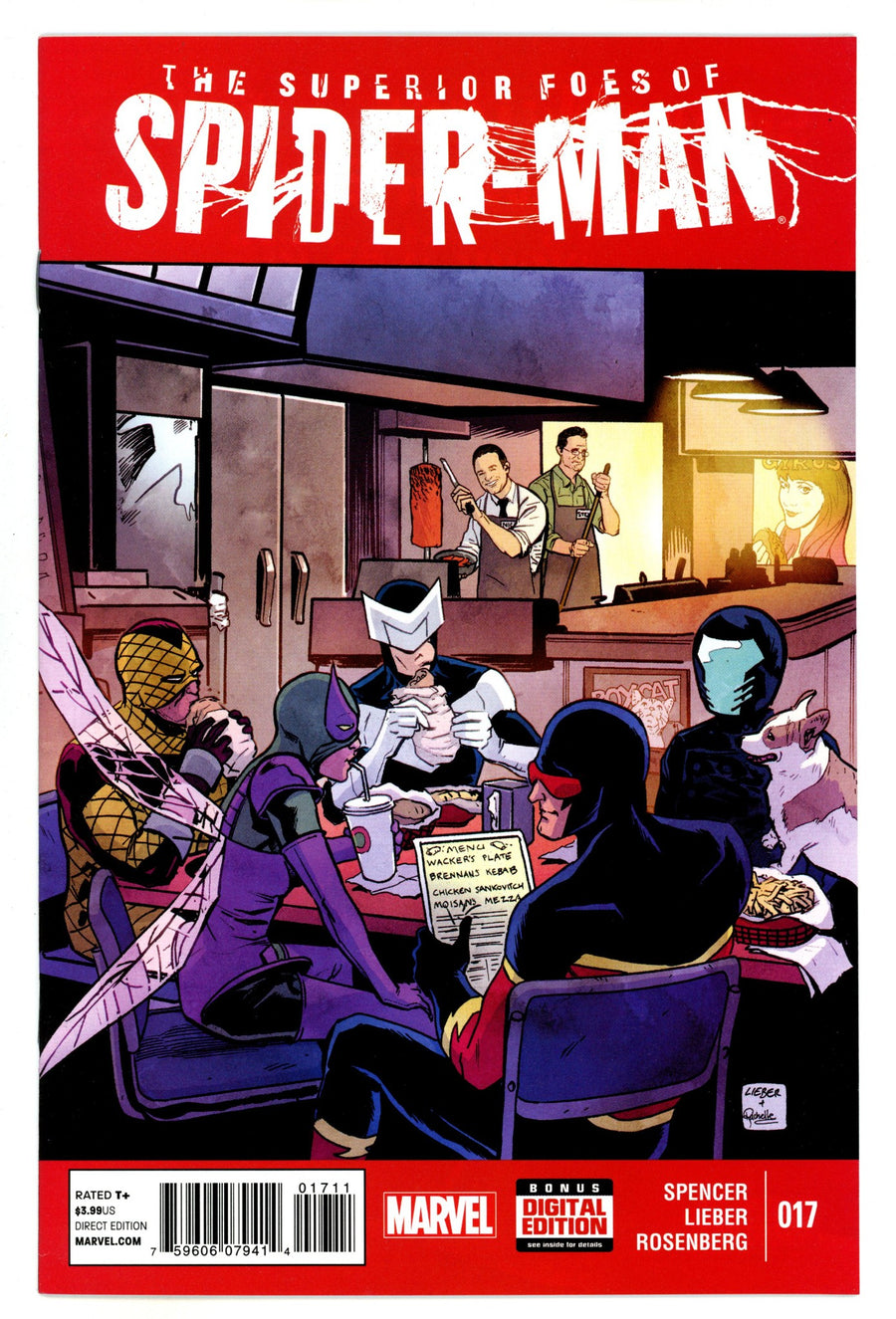 The Superior Foes of Spider-Man 17 High Grade (2015) 