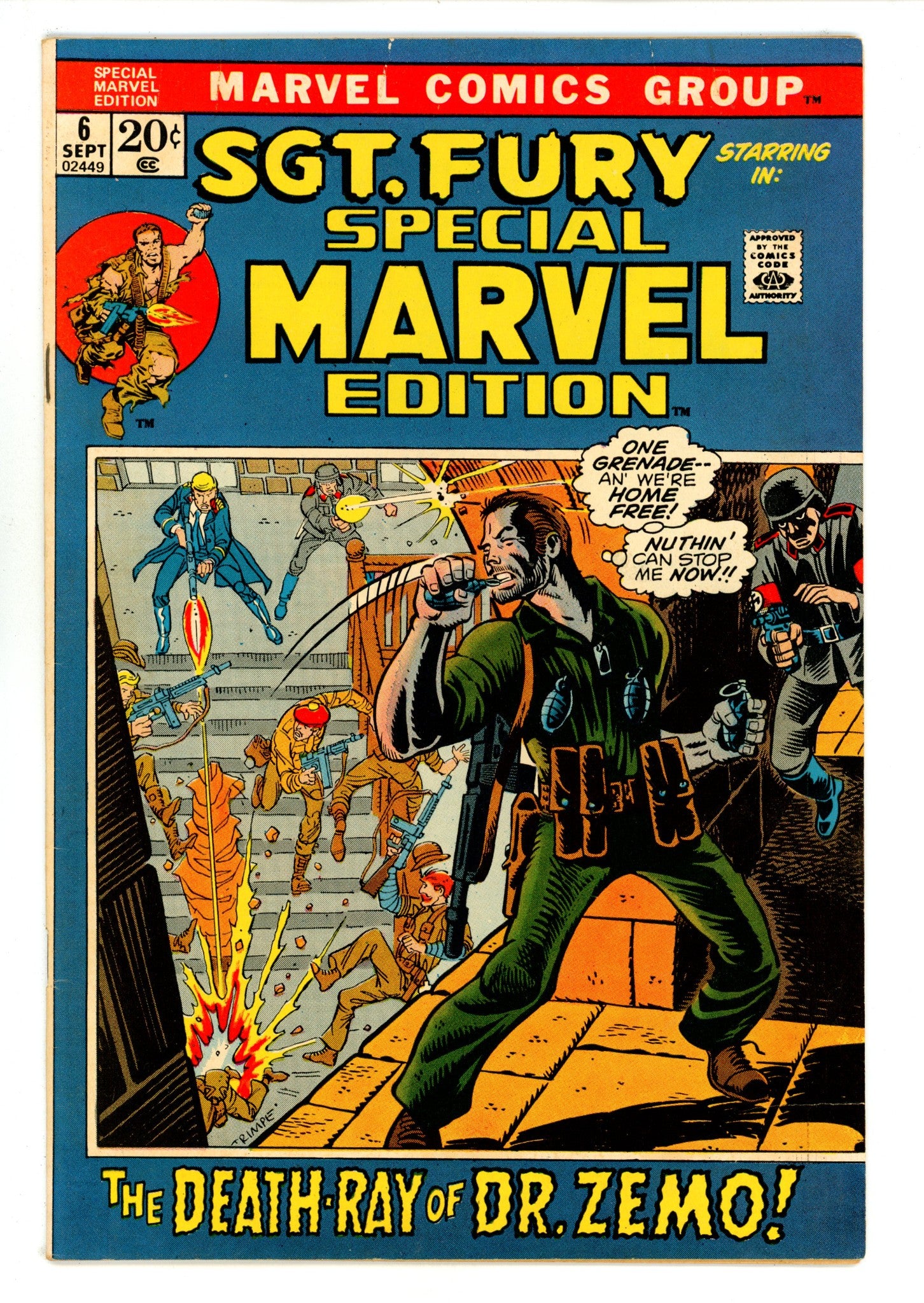 Special Marvel Edition 6 FN/VF (7.0) (1972) 