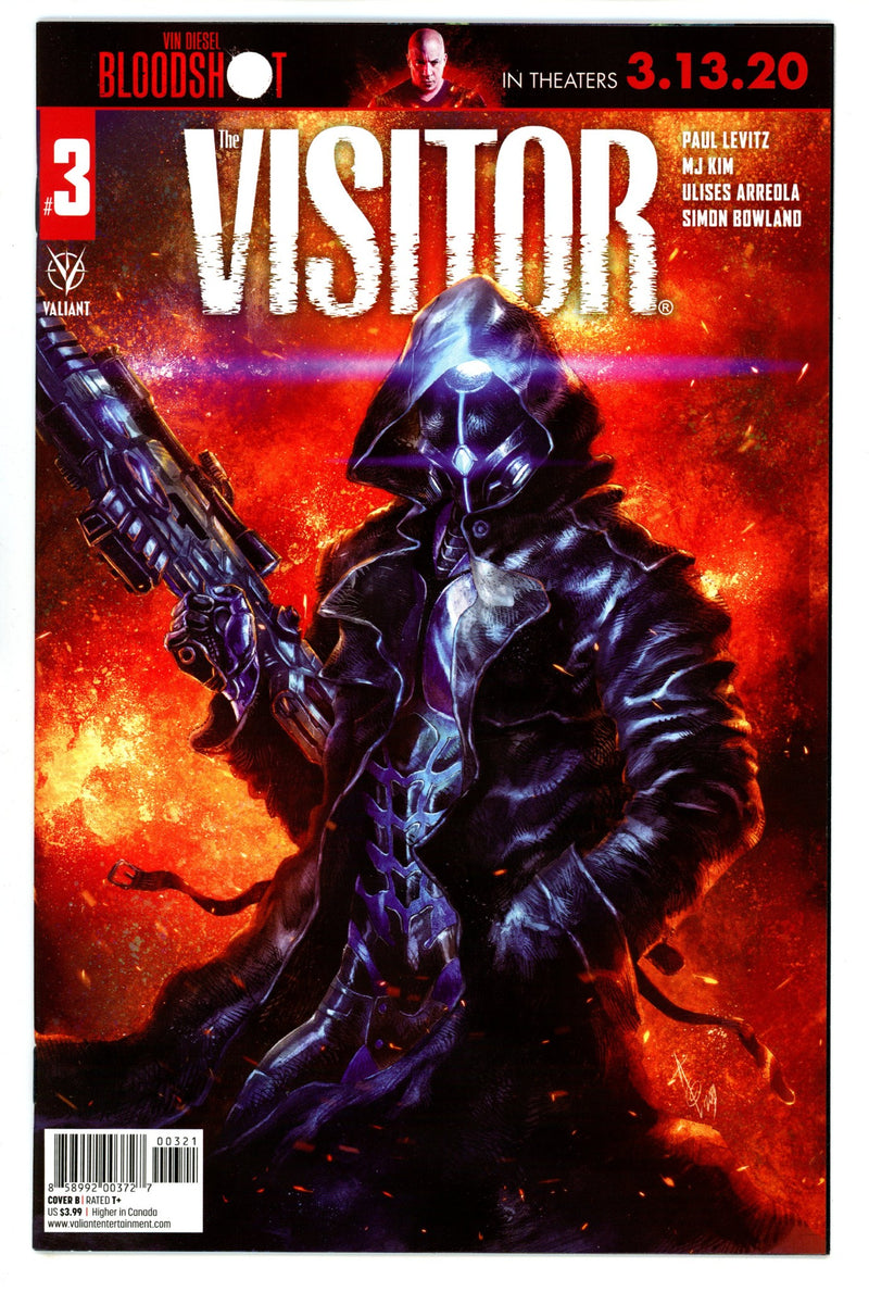 The Visitor 3 High Grade (2020) Quah Variant 