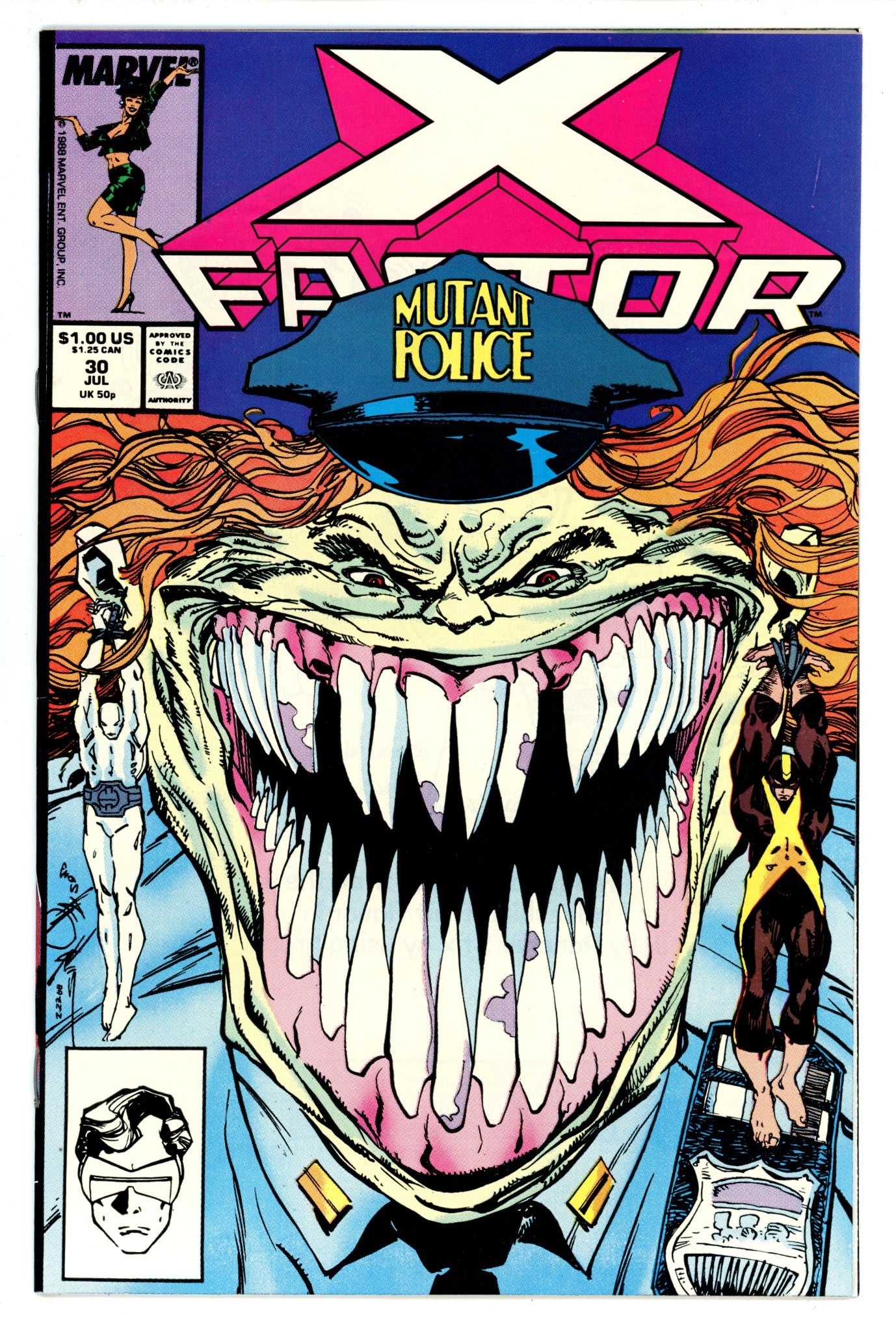 X-Factor Vol 1 30 High Grade (1988) 