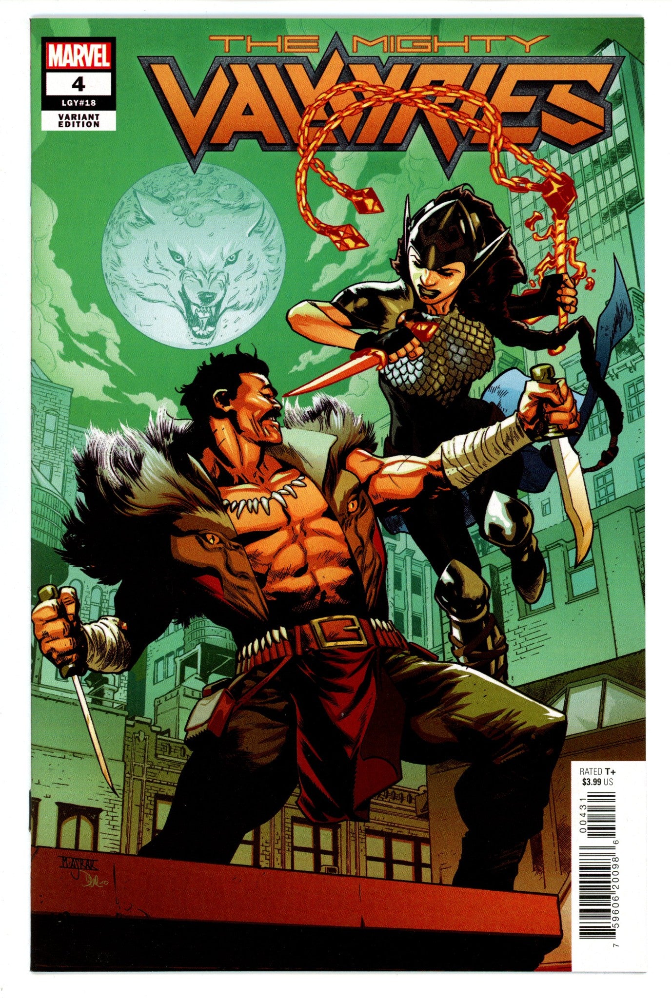 The Mighty Valkyries 4 (18) High Grade (2021) Asrar Variant 