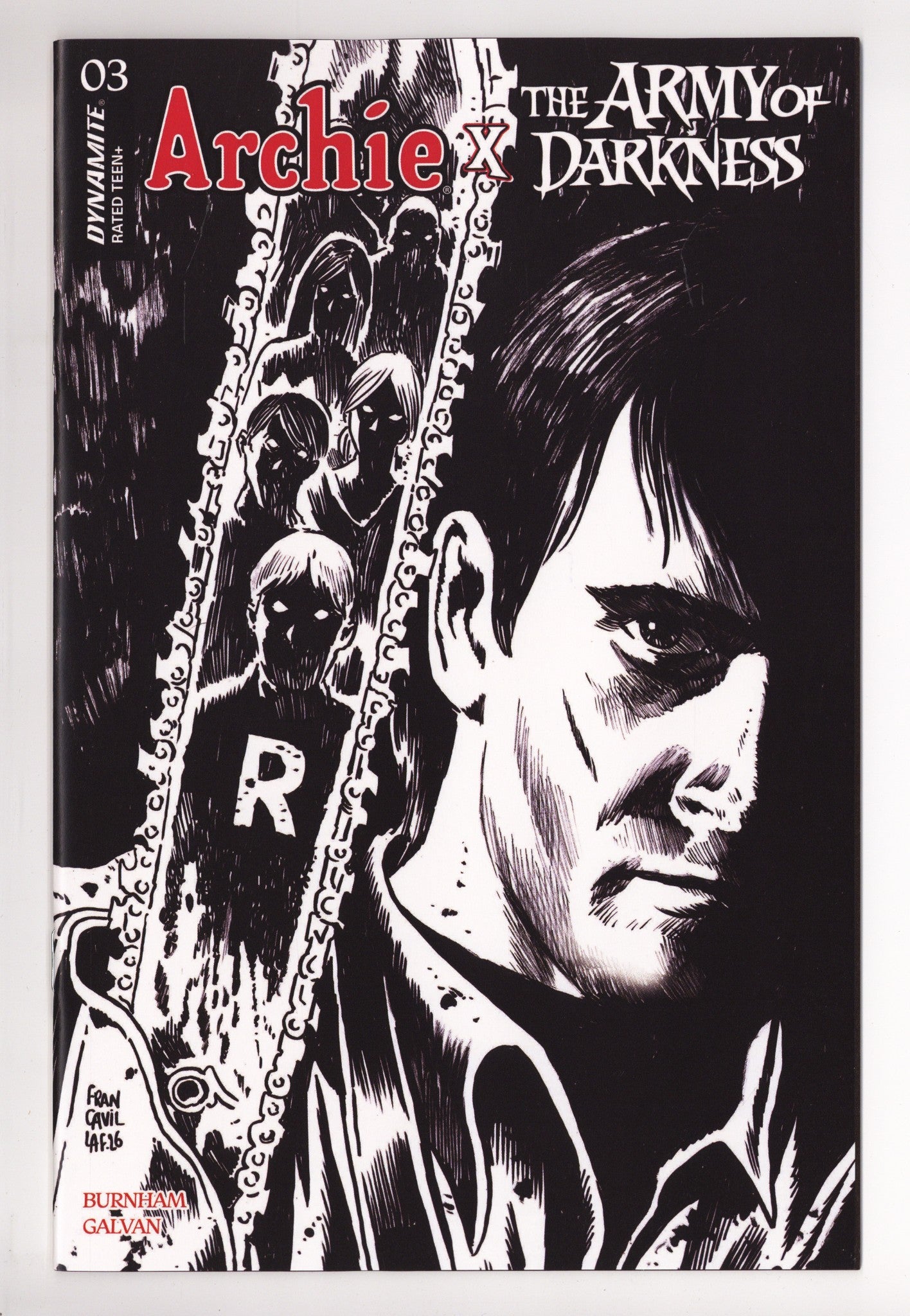 Archie X Army Of Darkness 3 Francavilla B&W Variant (2026)