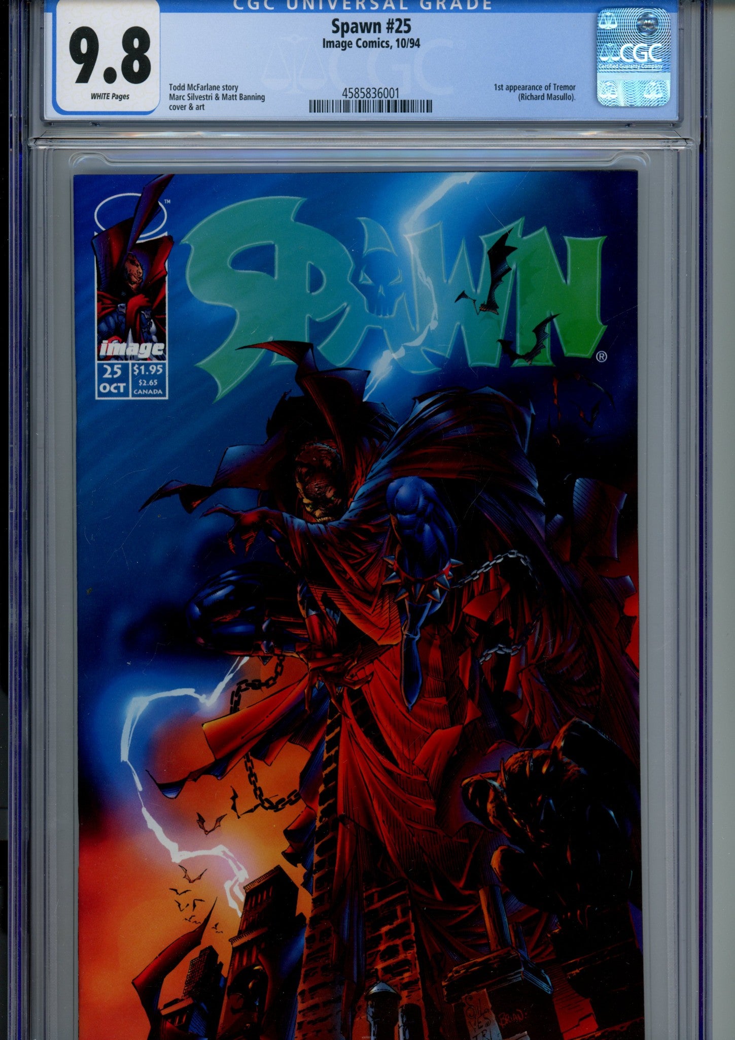 Spawn 25 CGC 9.8 (NM/M) (1994) 