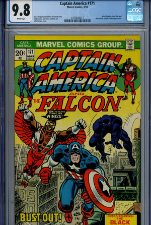 Captain America Vol 1 171 CGC 9.8 (NM/M) (1974) 