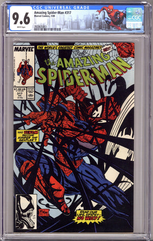 The Amazing Spider-Man Vol 1 317 CGC 9.6 (NM+) (1989)